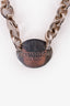 Tiffany & Co. Silver 'Return to Tiffany' Oval Tag Choker Necklace