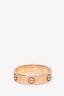 Cartier Rose Gold Love Ring Size 54