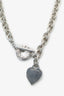 Tiffany & Co. Sterling Silver Heart Toggle Chain Necklace