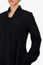 The Row Black Wool Coat Size M