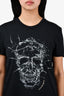 Alexander McQueen Black Skull Print T-Shirt Size XS