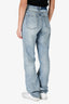 Ksubi Light Wash Denim Distressed Jeans Size 25