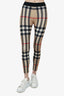 Burberry Kids Beige Check Leggings size 12Y