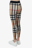 Burberry Kids Beige Check Leggings size 12Y