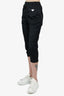 Prada Black Re-Nylon Gabardine Pants size
