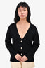 Maje Black V-Neck Cardigan Size 3