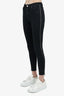 Saint Laurent Black Denim Zip-up Skinny Pants size 26