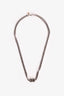 David Yurman Sterling Silver Baby Box Chain Knotted Necklace