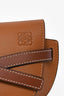 Loewe 2019 Brown Leather Mini Gate Crossbody