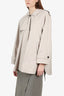 Max Mara Beige 'The Cube' Short Trench Coat Size 42