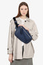 Loewe Navy Leather Puzzle Waist Pouch Bumbag