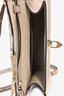 Valentino Taupe Grained Leather Rockstud Medium Crossbody
