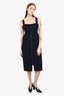 Shushu/Tong Navy Wool Zip-up Mini Dress Size 8