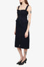 Shushu/Tong Navy Wool Zip-up Mini Dress Size 8