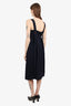 Shushu/Tong Navy Wool Zip-up Mini Dress Size 8