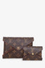 Louis Vuitton Brown Monogram Kirigami Three Piece Envelope Pouch
