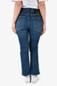 Veronica Beard Blue Denim 'Carly Kick Flare' Jeans Size 30