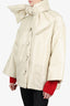 Toteme Neutral Padded Scarf Jacket Est. Size M