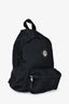 Versace Versus Black Nylon Lion Head Backpack