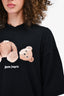 Palm Angels Black Bear Printed T-Shirt Size XS