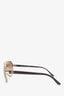 Gucci Brown Lens Aviator Sunglasses