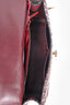 Valentino Purple Leather Medium Rockstud Shoulder Bag