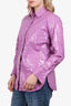 Sies Marjan Purple Dress Shirt Size 6
