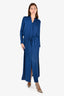 Vince Blue Maxi Shirt Dress Size XS
