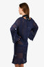 Chloe Navy Crochet Dress Size S