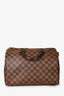 Louis Vuitton 2014 Damier Ebene Speedy Bandouliere 30 with Strap