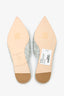 Jimmy Choo Swarovski Embellished 'Athena' Pointed Toe Flat Size 35.5