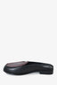 Opening Ceremony Black/Red Leather Slip On Mule size 39