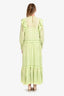 Ulla Johnson Green Lace Ruffle Maxi Dress Size 4