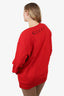Gucci x Disney Red/White Snow-White Graphic Sweatshirt Size L Mens