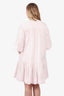 Simone Rocha Pink Lace Drop Waist Dress Size 6