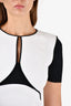 Elie Tahari Black/White Dress Size 4