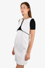 Elie Tahari Black/White Dress Size 4
