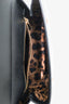 Dolce & Gabbana Black Leather Medium Sicily Top Handle Bag With Strap