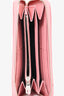 Dolce & Gabbana Pink Leather 'DG' Embellished Zip Wallet