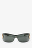 Gucci Black Shield Horsebit Sunglasses