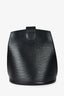 Louis Vuitton 1999 Black Epi Leather 'Cluny' Shoulder Bag