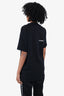 VETEMENTS Black Logo Print T-Shirt Size S