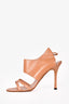 Manolo Blahnik Tan Leather Strappy Heels Size 38