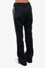 Off-White Black/White Side Stripe Wide Leg Track Pants Size M