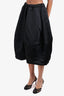 Black Comme des Garcons Black Balloon Midi Skirt Size XS