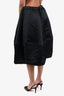 Black Comme des Garcons Black Balloon Midi Skirt Size XS
