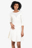 Herve Leger White Strappy Bodycon Bandage Mini Dress Size XXS