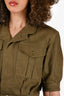 Saint Laurent 2013 Green Cropped Jacket Size 38