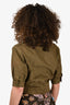 Saint Laurent 2013 Green Cropped Jacket Size 38
