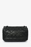 Pre-Loved Chanel™ 2012-13 Black Quilted Leather Ultimate Stitch Pocket Flap Shoulder Bag